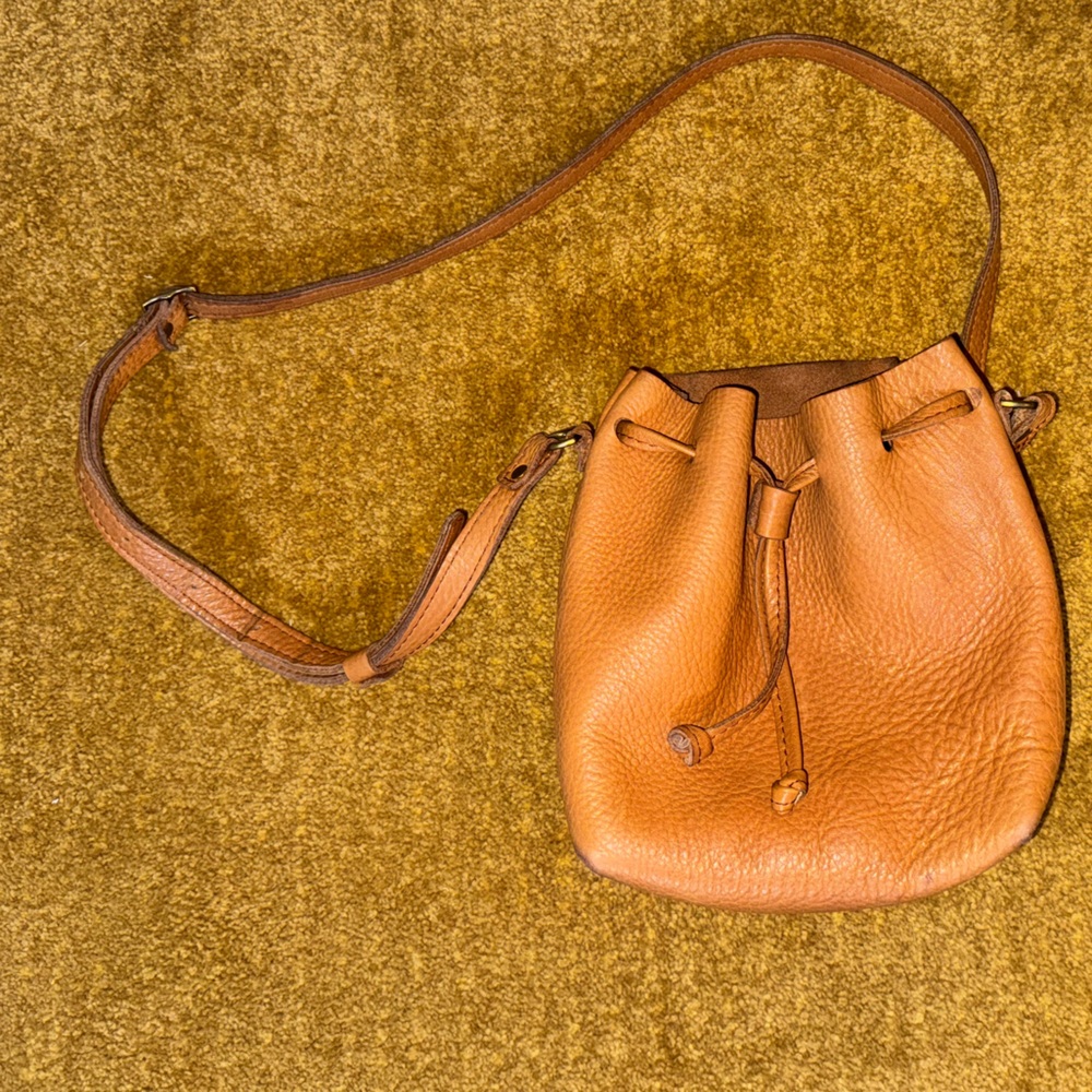 Portland Leather Goods bucket bag